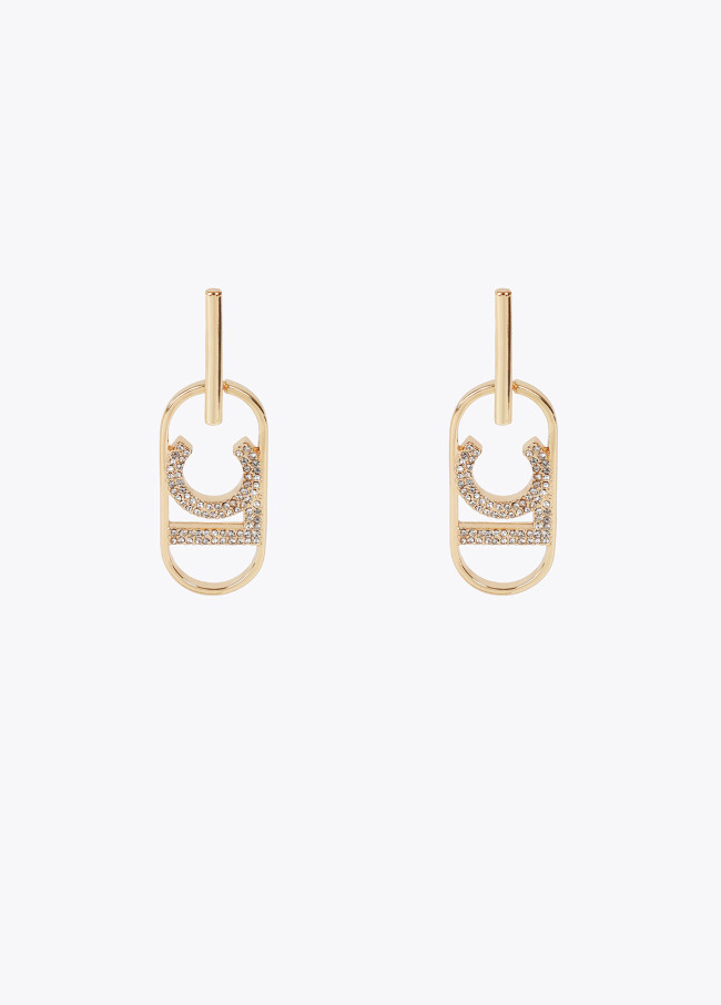 Pendientes LOGO ovalado joya