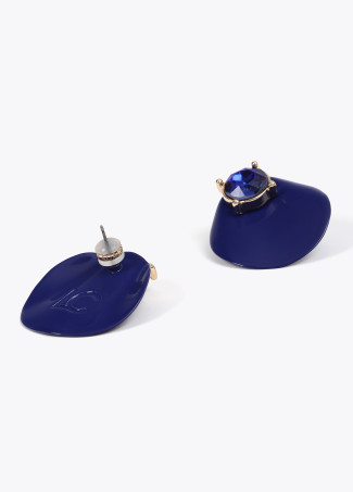Midnight blue earrings