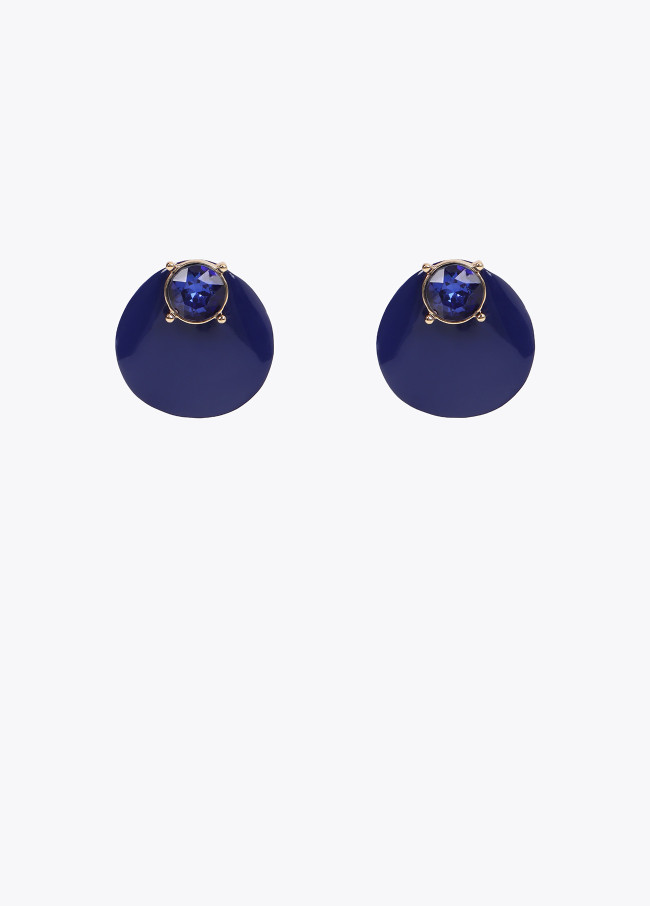 Midnight blue earrings