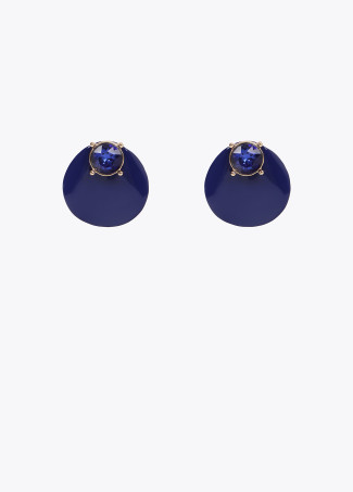 Midnight blue earrings