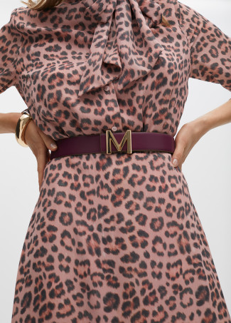 Ceinture réversible à boucle M