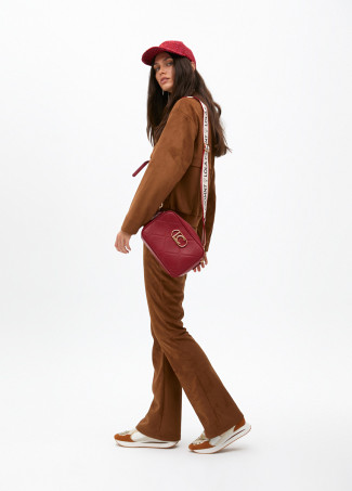 Bandolera monograma rombos