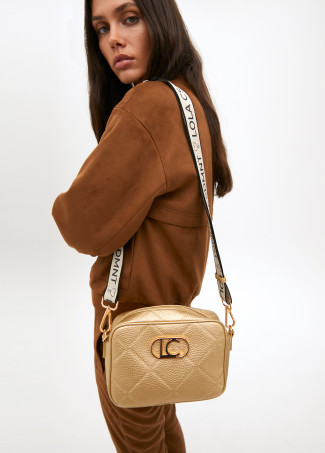 Bandolera monograma rombos