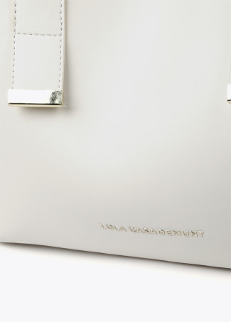 Medium bag with braided straps