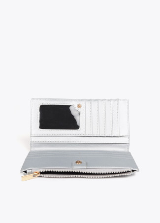 Diamond design monogram wallet