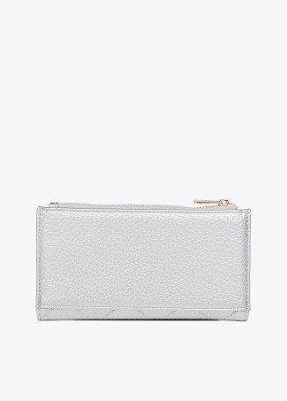 Diamond design monogram wallet
