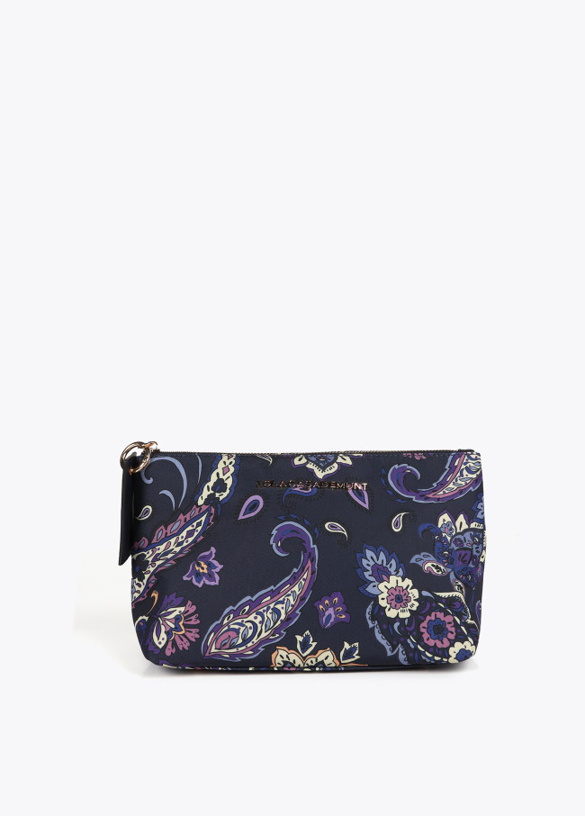 Neceser estampado flores