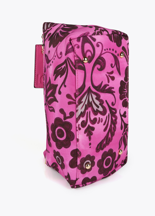 Neceser estampado flores