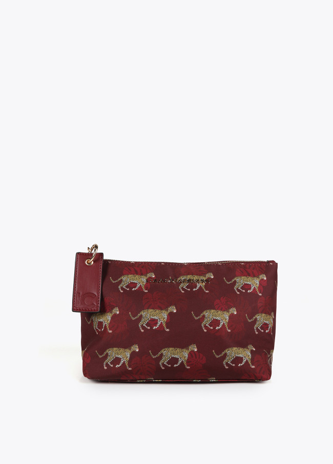 Neceser estampado flores