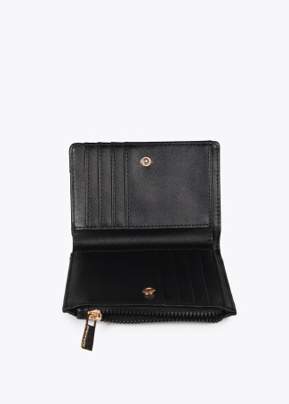 Diamond design monogram purse