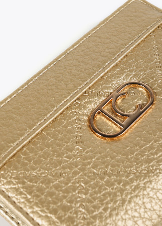 Diamond design monogram purse