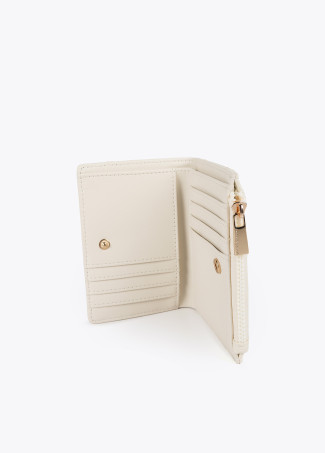 Diamond design monogram purse