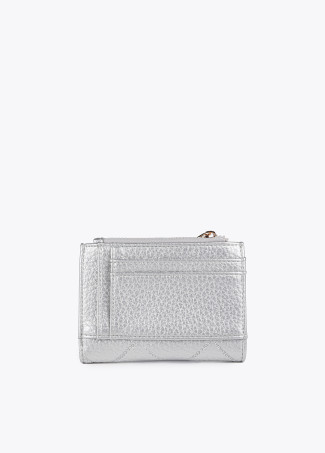 Diamond design monogram purse