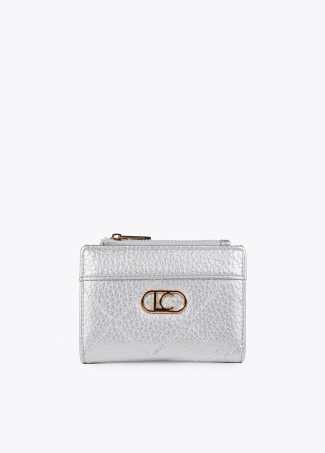 Diamond design monogram purse