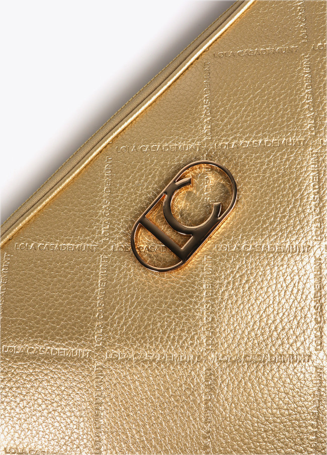 Diamond design monogram computer case