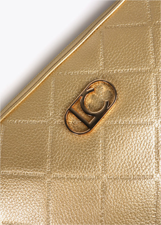 Diamond design monogram computer case