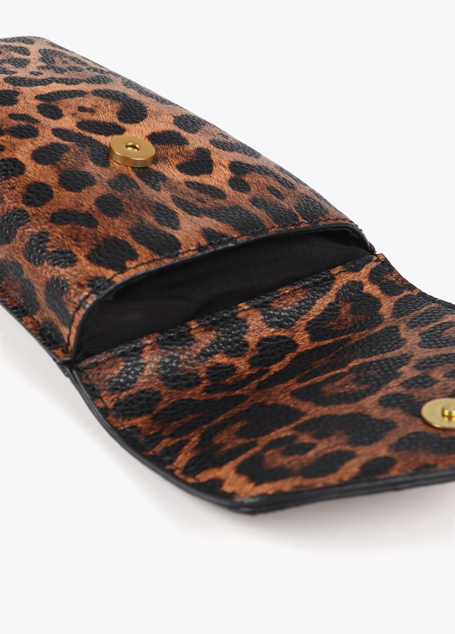 Capa para telemóvel com estampa animal