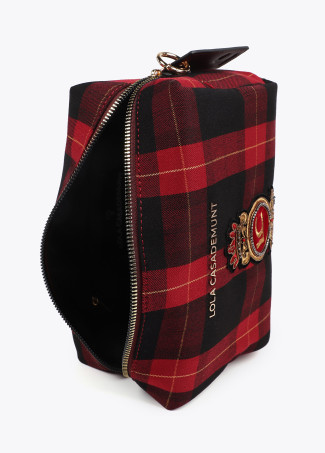 Animal print toiletry bag