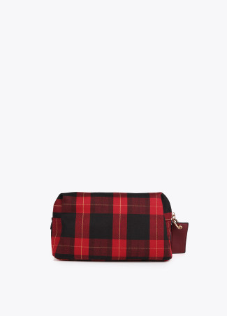 Animal print toiletry bag