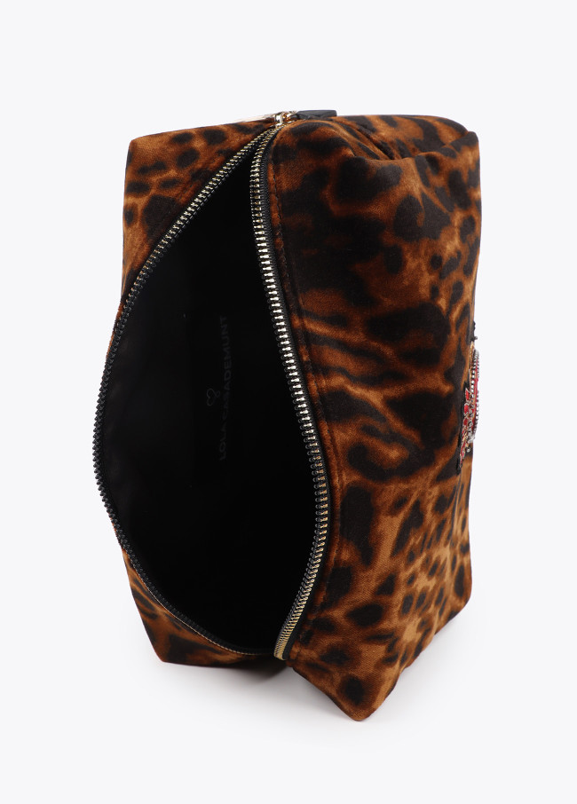 Neceser estampado animal print