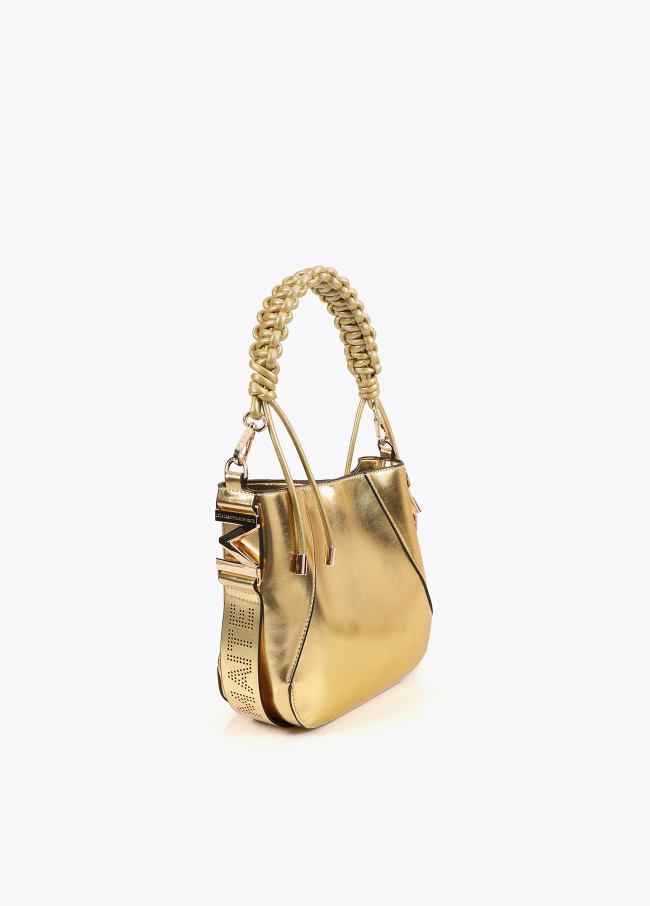 Sac en Simili Cuir à Anses Tressées