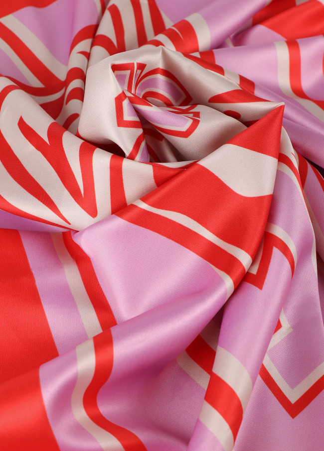 Foulard stampa testa di tigre 1981