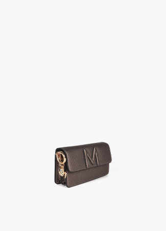 Bandoleira Baguete Efeito Pele com M em Relevo