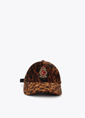 Animal print visor