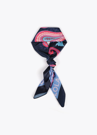 Paisley print scarf