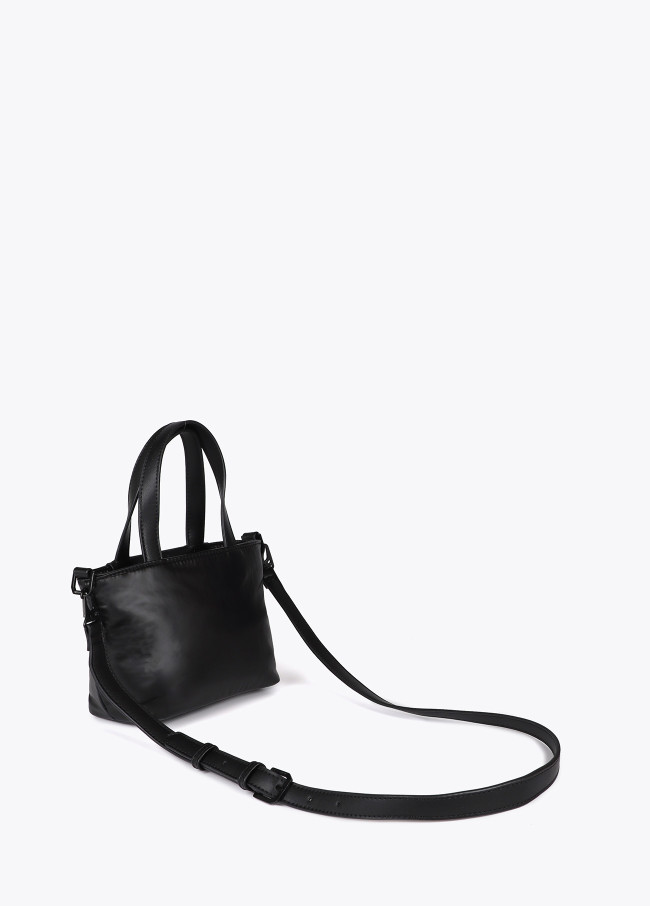 Mini shopper nylon satinado