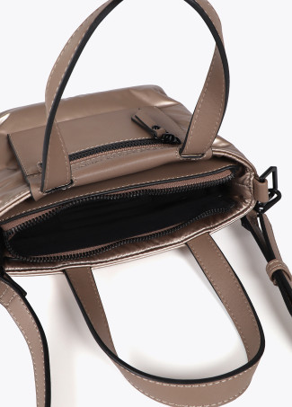 Mini shopper nylon satinado