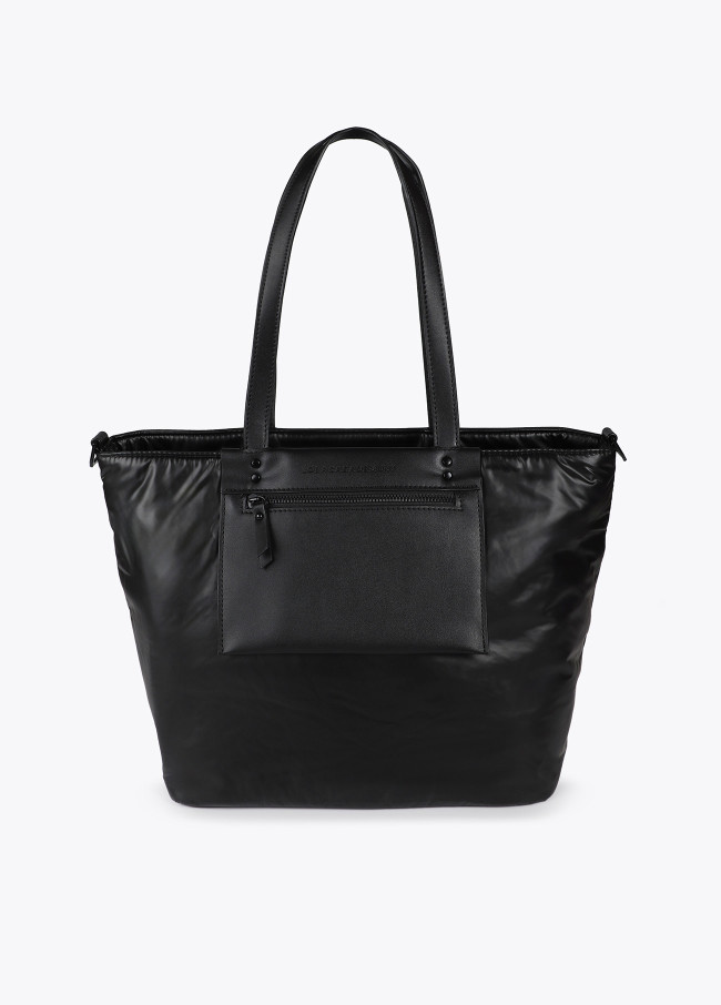 Shopper nylon satinado
