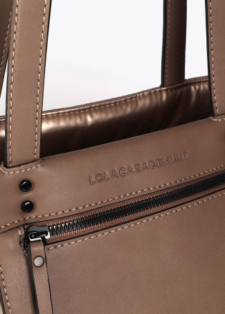 Shopper nylon satinado