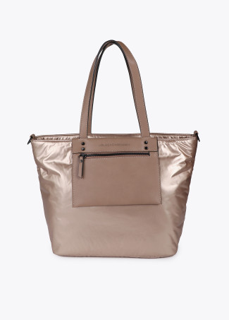 Shopper nylon satinado