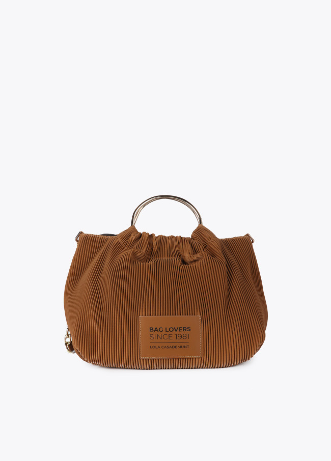 Bolso plisado 'bags lovers'