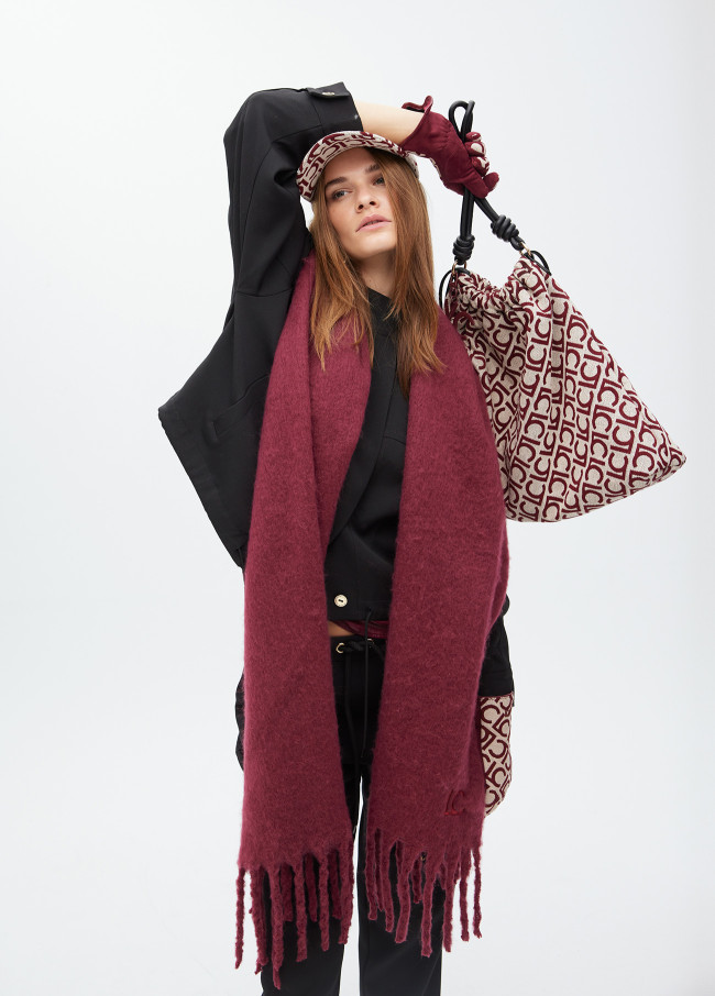 Shopper tejido jacquard LC flocado