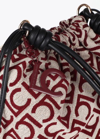 Shopper tejido jacquard LC flocado