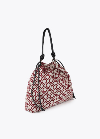 Shopper tejido jacquard LC flocado