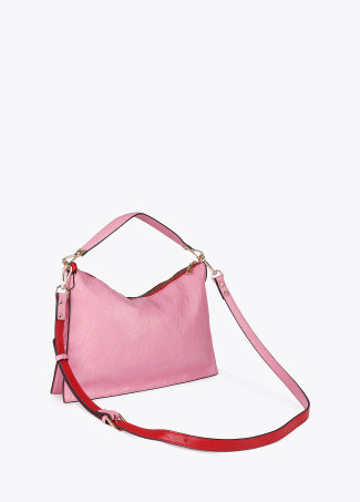 Bolso bandolera bicolor