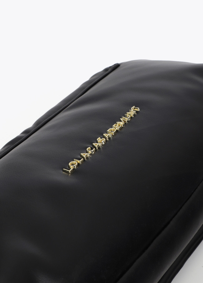 Bandolera acolchada con tachas