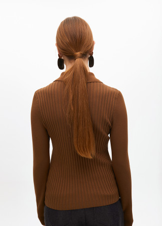 Cardigan à fermetures à glissière et poches doubles