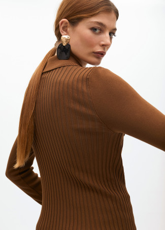 Cardigan à fermetures à glissière et poches doubles