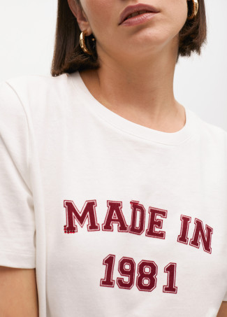 T-shirt maniche corte Made in 1981