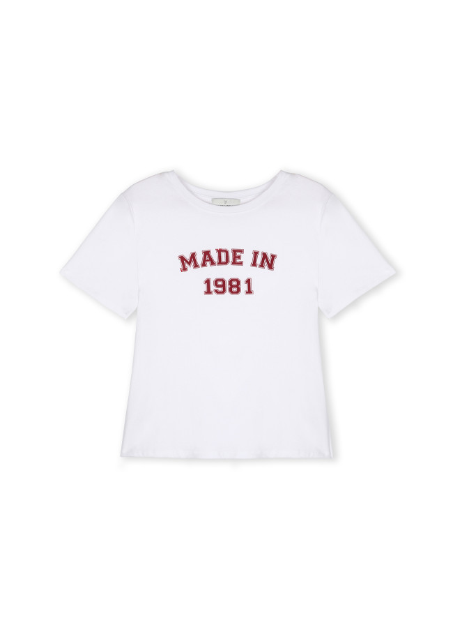 T-shirt maniche corte Made in 1981
