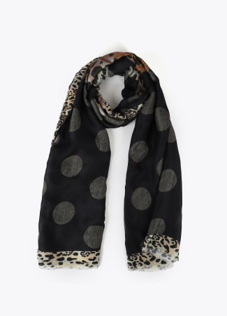 Lenço Estampado com Tigre