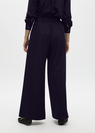 Pantalón raya diplomática lamé pinza