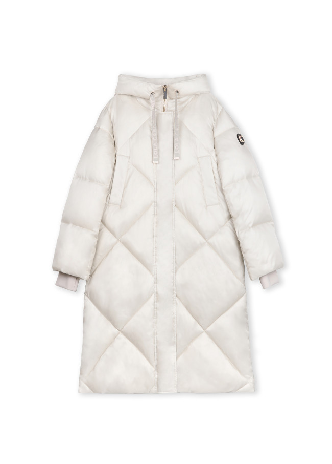 Anorak plumas con capucha