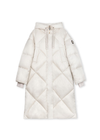 Anorak plumas con capucha