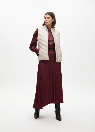 Gilet Court Matelassé