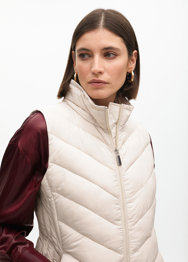 Gilet Court Matelassé